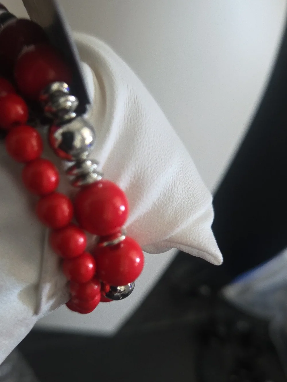 Paparazzi Colorful Collisions Red Bracelet NWT